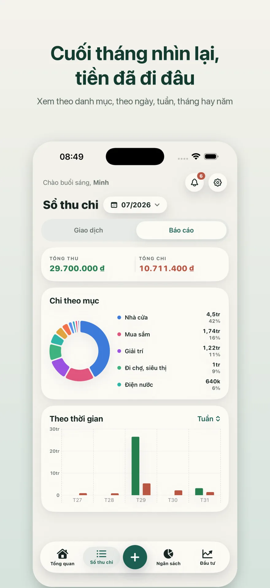 Ảnh chụp màn hình Vén Wallet